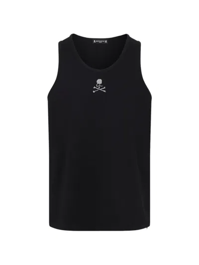 Mastermind Japan Skull String Vest In Black