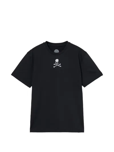 Mastermind Japan Skull-print Moonrakers T-shirt In Black