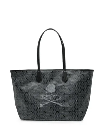 Mastermind Japan Skull-print Tote Bag In Black