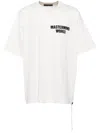 Mastermind Japan Spray Paint T-shirt In White