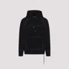 Mastermind Japan Mastermind Classic Hooded Black Sweatshirt With Graphic Detailing In Black