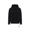 Mastermind Japan Mastermind Classic Hooded Black Sweatshirt With Graphic Detailing In Black