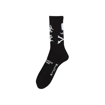 Pre-owned Mastermind Japan Stitch Crew Socks 'black' | Men's Size M