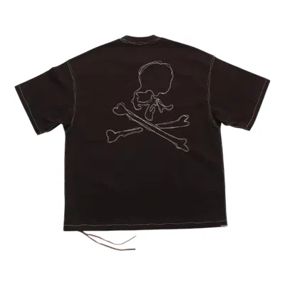 Mastermind Japan Stitched Short Sleeve Tee Boxy Fit In Black