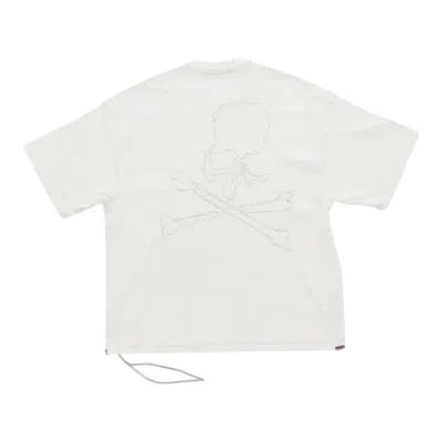 Mastermind Japan Stitched Short Sleeve Tee Boxy Fit In White