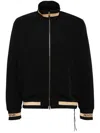Mastermind Japan Striped Sport Jacket In Black