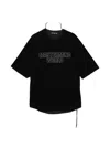 Mastermind Japan Striped T-shirt In Black