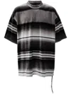 Mastermind Japan Striped T-shirt In Grey