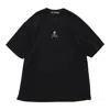 Mastermind Japan Swarovski Crystals Loopwheel Tee In Black