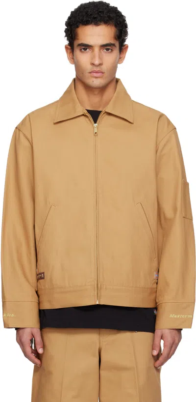 Mastermind Japan Tan Dickies Edition Duck Jacket In Brown