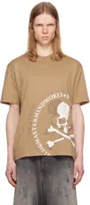 Mastermind Japan Tan Mw Flash T-shirt In Sand
