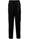 Mastermind Japan Black D-ring Cargo Pants In Black