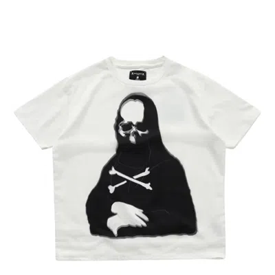 Mastermind Japan Trippy Art X Tee Monaliza In White