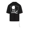 Mastermind Japan Mj Blurred Skull Boxy T-shirt In Black