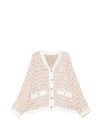 Mastermind Japan Tweed Jacket In Pink