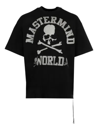 Mastermind Japan University T-shirt In Black