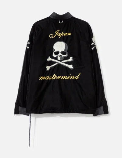 Mastermind Japan Velour Souvenir Blouson In Black