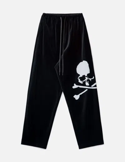 Mastermind Japan Velour Track Pants In Black