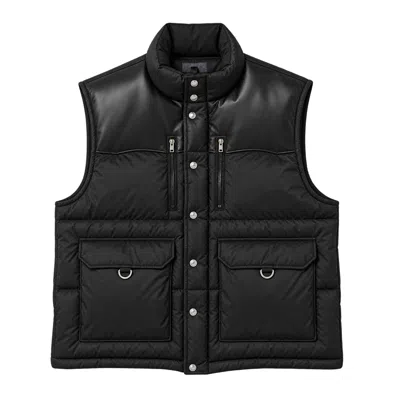 Mastermind Japan Vest With Patch Pockets In Black