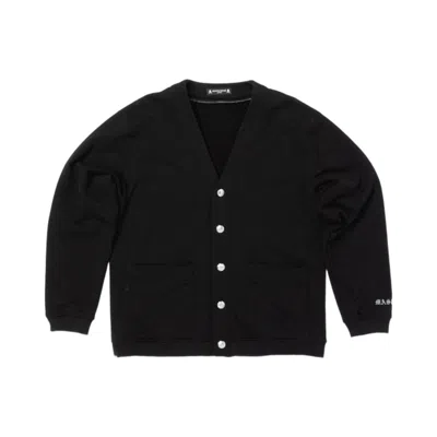 Pre-owned Mastermind Japan V-neck Cardigan 'black' | Men's Size M