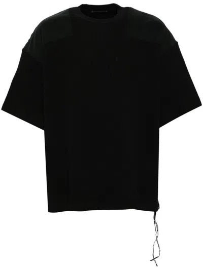 Mastermind Japan Waffle T-shirt In Black