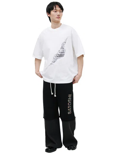 Mastermind Japan White T-shirt With Threads