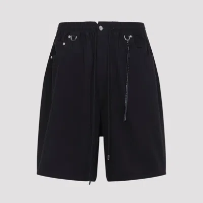 Mastermind Japan Skull-graphic Drawstring Shorts In Blue
