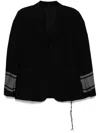 Mastermind Japan Wool Blazer In Black