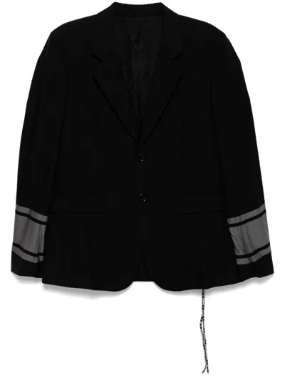 Mastermind Japan Wool Blazer In Black