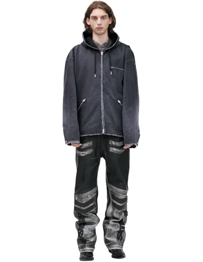 Mastermind Japan Work Jacket With A Hood In Black