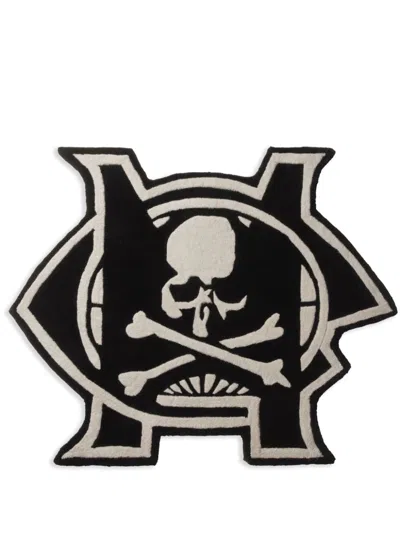Mastermind Japan X C2h4 Logo Rug In Black