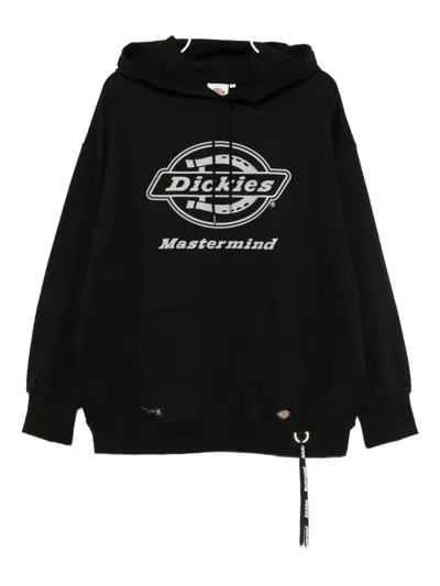 Mastermind Japan X Dickies Logo-print Hoodie In Black