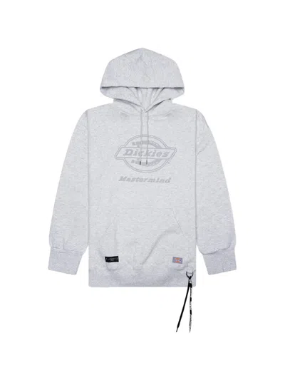 Mastermind Japan X Dickies Logo-graphic Hoodie In Gray