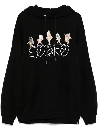 Mastermind Japan X Kinniku Man Logo-print Hoodies In Black