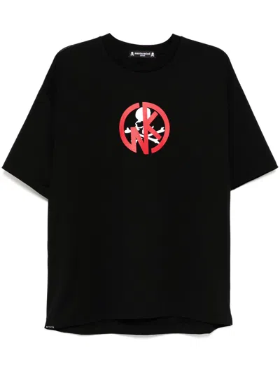 Mastermind Japan X Kinniku Man Logo-print T-shirt In Black