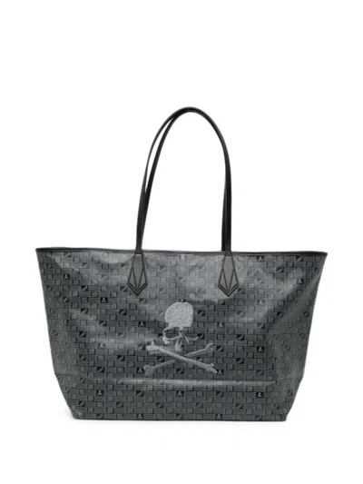 Mastermind Japan X Moreau Paris Tote Bag In Black