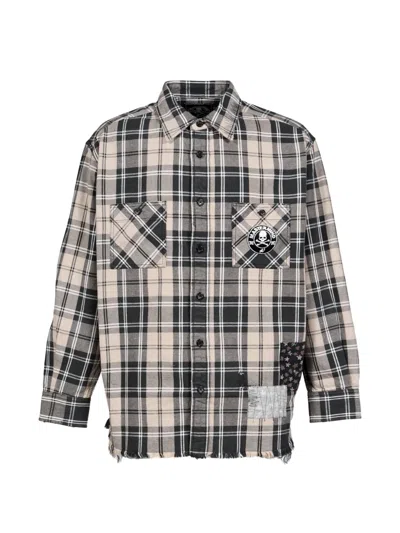 Mastermind Japan X Sean Wotherspoon Patchwork Shirt In Multi