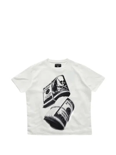 Mastermind Japan X Trippy Mikio Art Graphic-print T-shirt In White