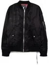 Mastermind Japan Black Insulated Bomber Jacket In Black
