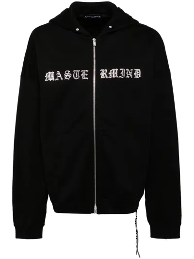 Mastermind Japan Zip-up Hoodie In Schwarz