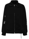 Mastermind Japan Zip-up Jacket In Black