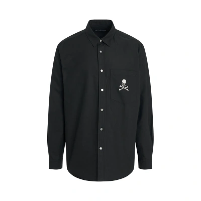 Mastermind Long Sleeve Casual Shirt In Black