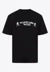 Mastermind Japan Pop Logo Short-sleeved T-shirt In Black