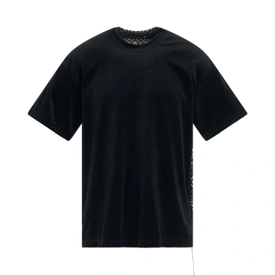 Mastermind Japan Switched Velour T-shirt In Multi