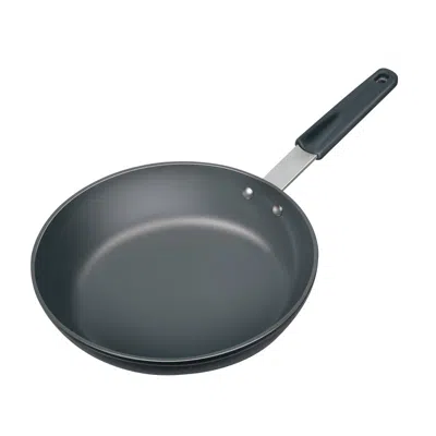 Masterpan Ceramic Nonstick Frypan & Skillet With Chef's Handle In Gray