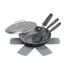Masterpan Stovetop Oven Fry Pan & Skillet With Heat-in Steam-out Lid