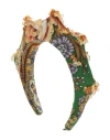 Masterpeace Woman Hair Accessory Green Size - Textile Fibers In Green