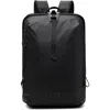 Master-piece Black Bump L Backpack In Black