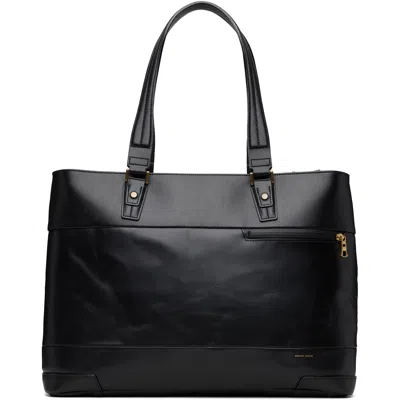 Master-piece Black Gloss Briefcase
