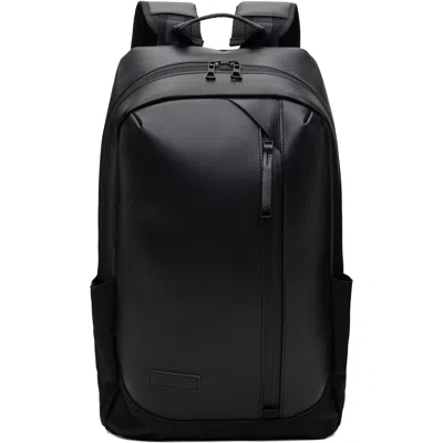 Master-piece Black No.02482-l Slick Leather Daypack